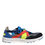 Thumbnail: Dolce & Gabbana Multicolor Leather Suede Low Top Sneakers Shoes