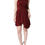 Thumbnail: Dolce & Gabbana Red One Shoulder Pleated A-line Mini Dress