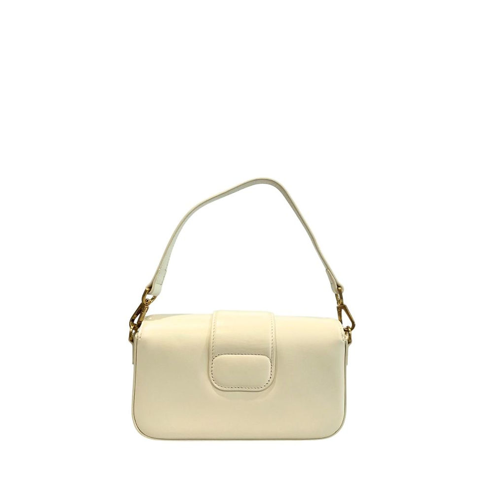 Thumbnail: Twinset White Polyethylene Clutch Bag