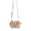 Thumbnail: Michael Kors Peach Quilted Leather Logo Crossbody VIVIANNE Messenger Bag