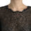 Thumbnail: Dolce & Gabbana Black Floral Lace Sheer A-line Midi Dress
