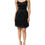 Thumbnail: Dolce & Gabbana Black Silk Blend Lace Trim Sleeveless Mini Dress