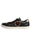 Thumbnail: Dolce & Gabbana Black Leather Sacred Heart Sneakers Shoes