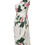 Thumbnail: Dolce & Gabbana White Floral One Shoulder Sheath Midi Dress