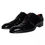 Thumbnail: Dolce & Gabbana Black Patent Leather Derby Men Dress Shoes