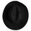 Thumbnail: Dolce & Gabbana Black Wide Brim Trilby Fedora Hat