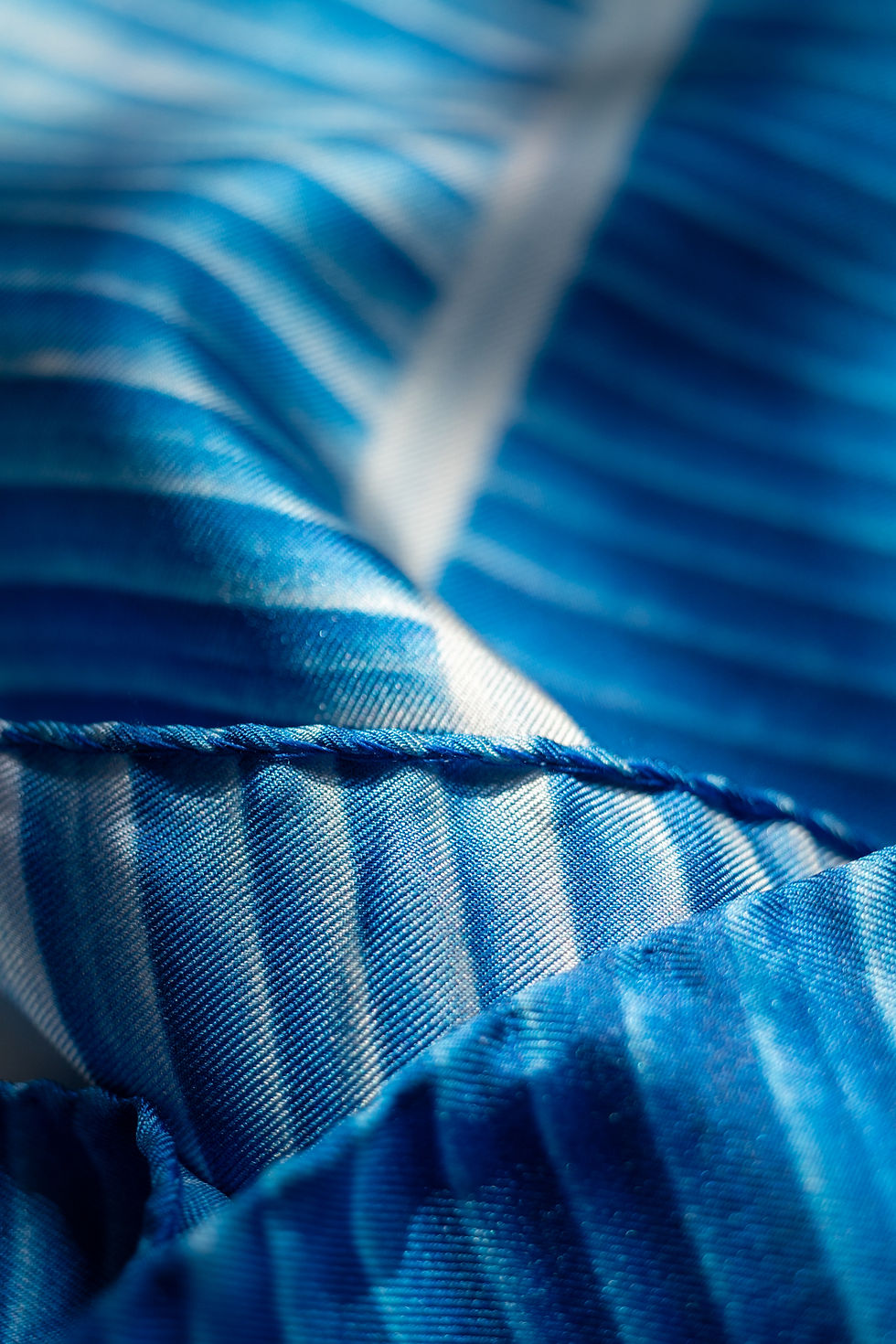 Thumbnail: Cyanotype silk scarf "Banana tree" by Kyano Studio