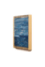 Cyanotype, mixed media, woven artwork by Kyano Studio, Paris