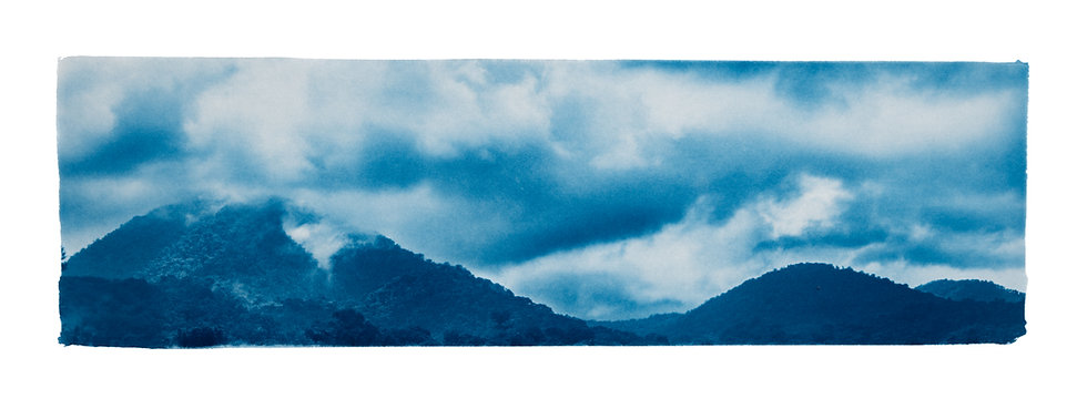 Cyanotype original "La Fortuna 2"