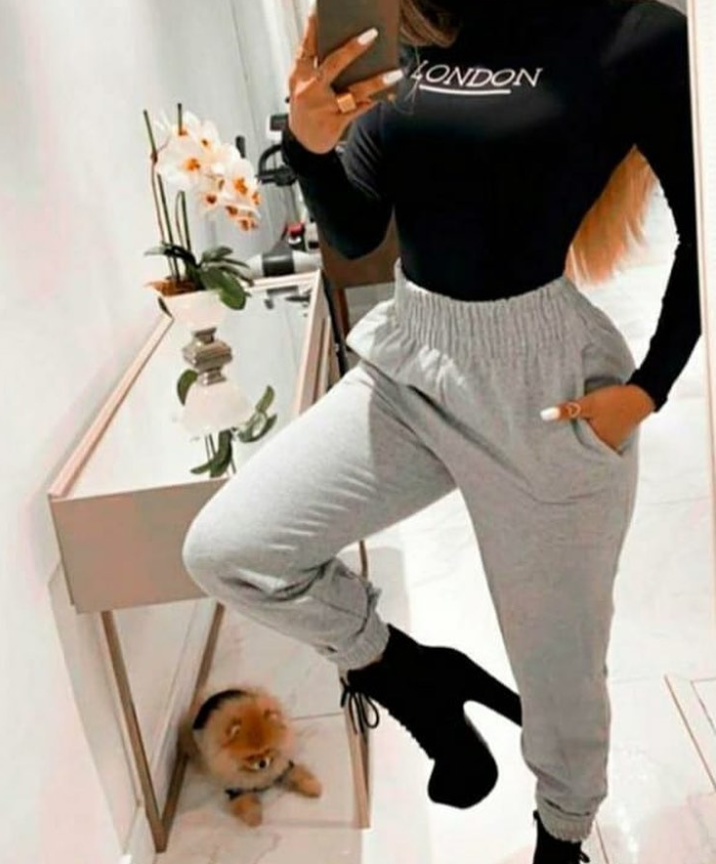 Miniatura: Calça de moleton