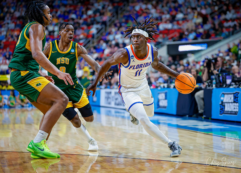 Denzel Aberdeen is returning to UF if he can get an NCAA waiver (Photo by Chris Spears)