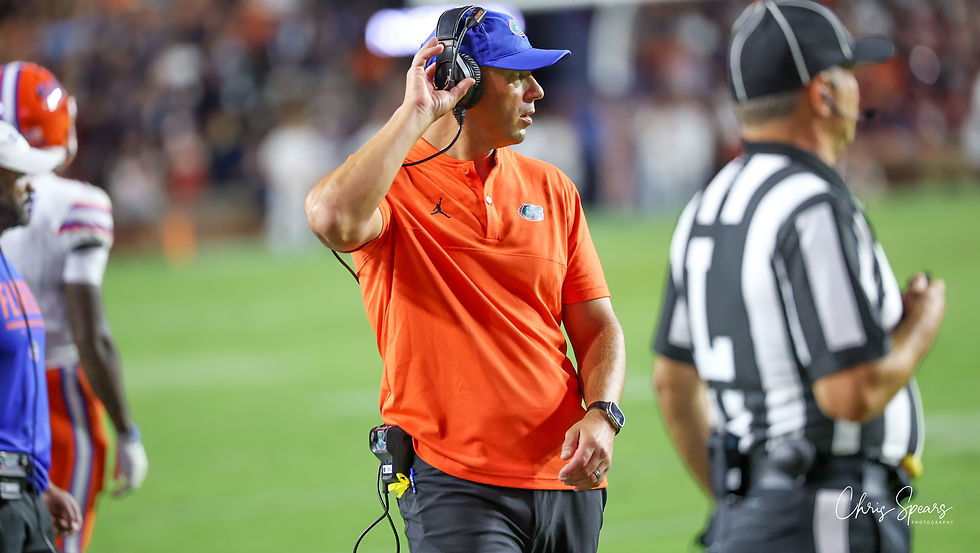 The best way for the Gators to win is keep the ball away from Trinidad Chambliss