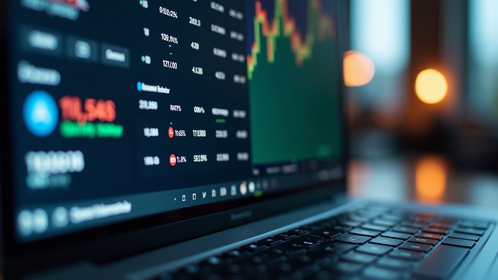 Close-up view of a laptop screen showing sports statistics and betting odds