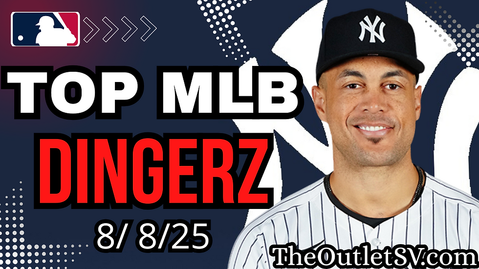 Top Homerun props MLB The outlet SV DINGERZ