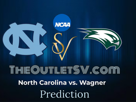Wagner vs North Carolina Plugs Prediction -College Basketball Picks 3/21/24