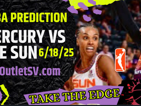 Phoenix Mercury vs Connecticut Sun WNBA Prediction & Picks 6/18/25