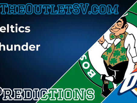 BOSTON CELTICS VS OKLAHOMA CITY THUNDER 7PM CST