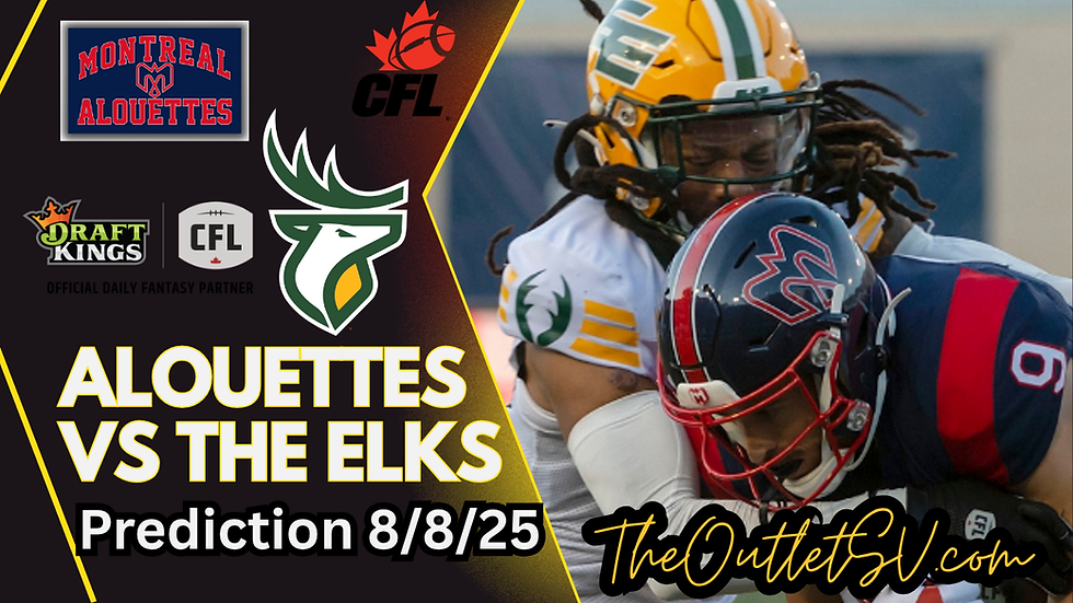 Alouttes Vs Elks The Outlet SV CFL