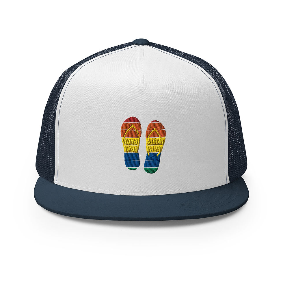 Thumbnail: When Your Toes Are On Vacation Trucker Cap