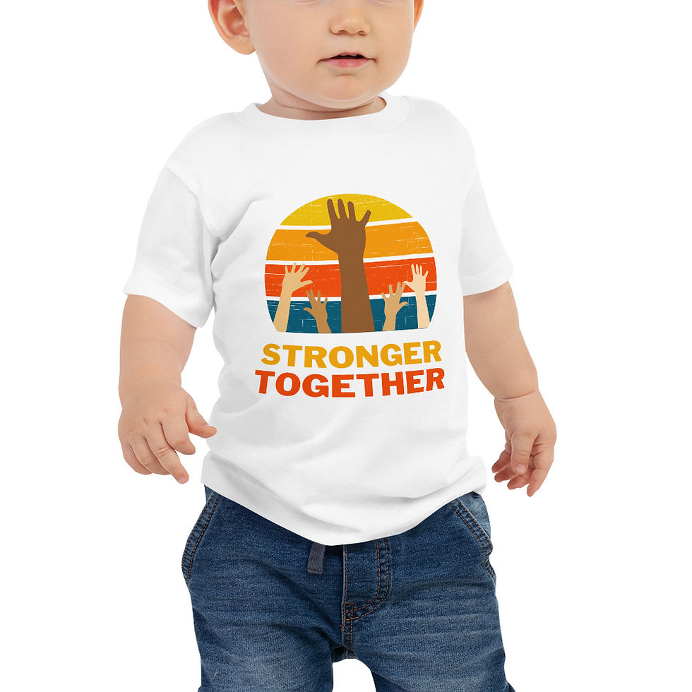 Thumbnail: Stronger Together Baby Short Sleeve Tee