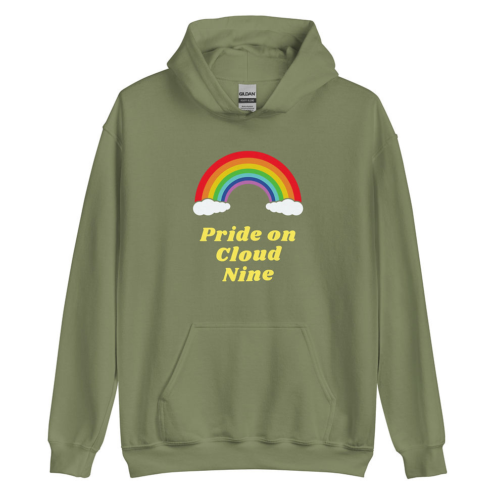 Thumbnail: Pride on Cloud Nine Unisex Hoodie