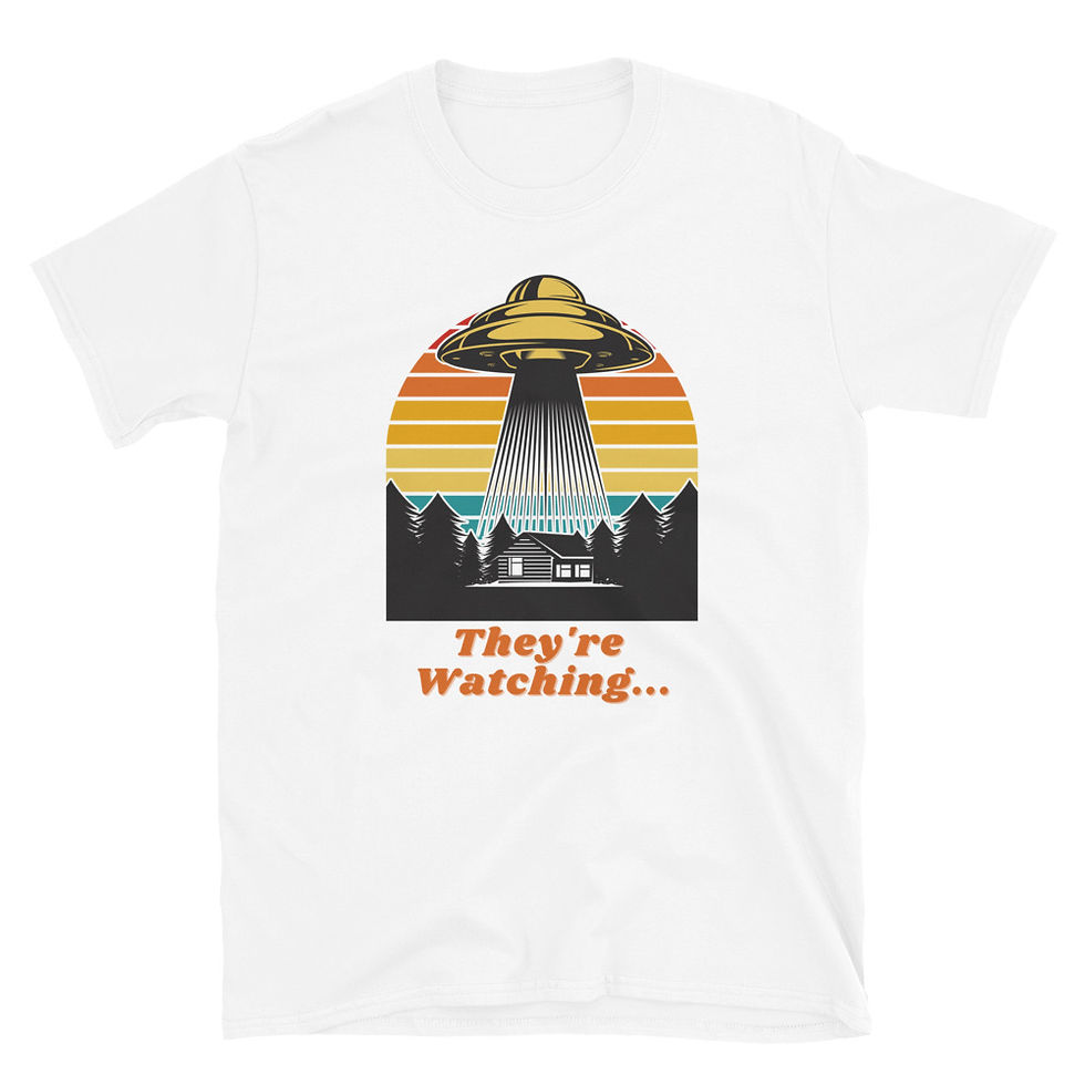 Thumbnail: They're Watching UFO T-Shirt