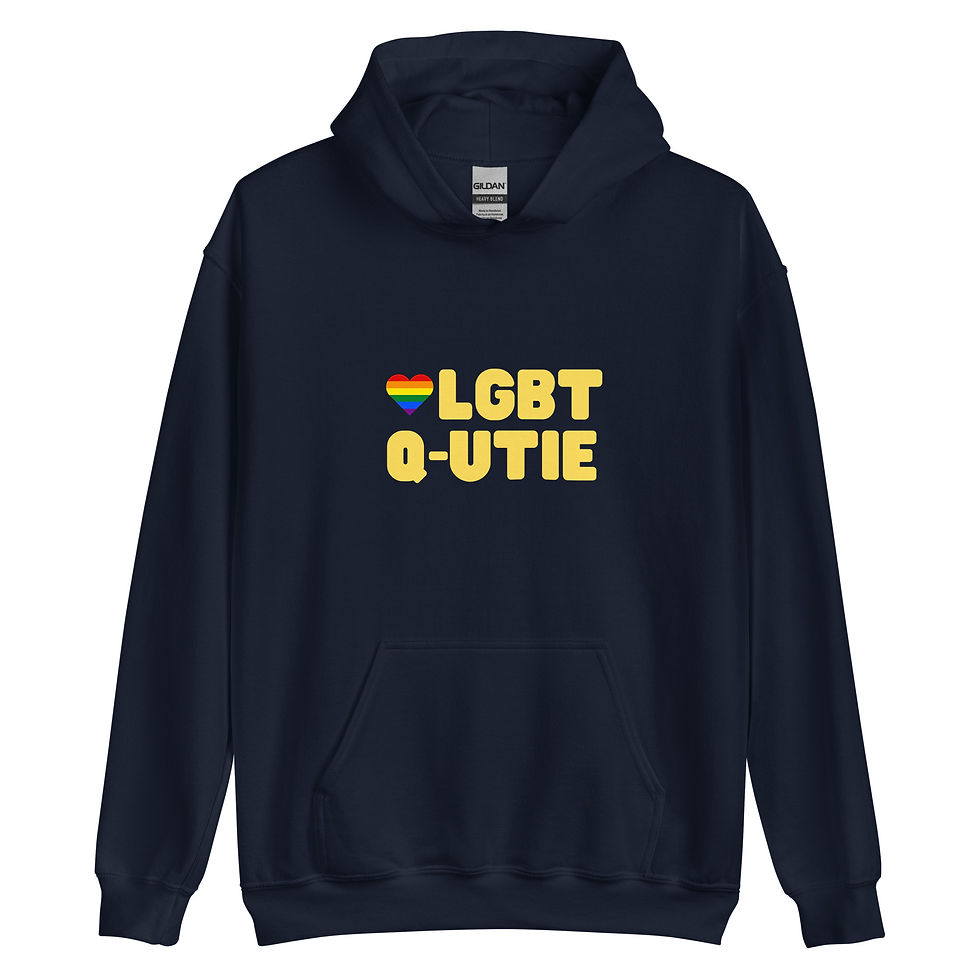 Thumbnail: LGBT Q-utie Unisex Hoodie