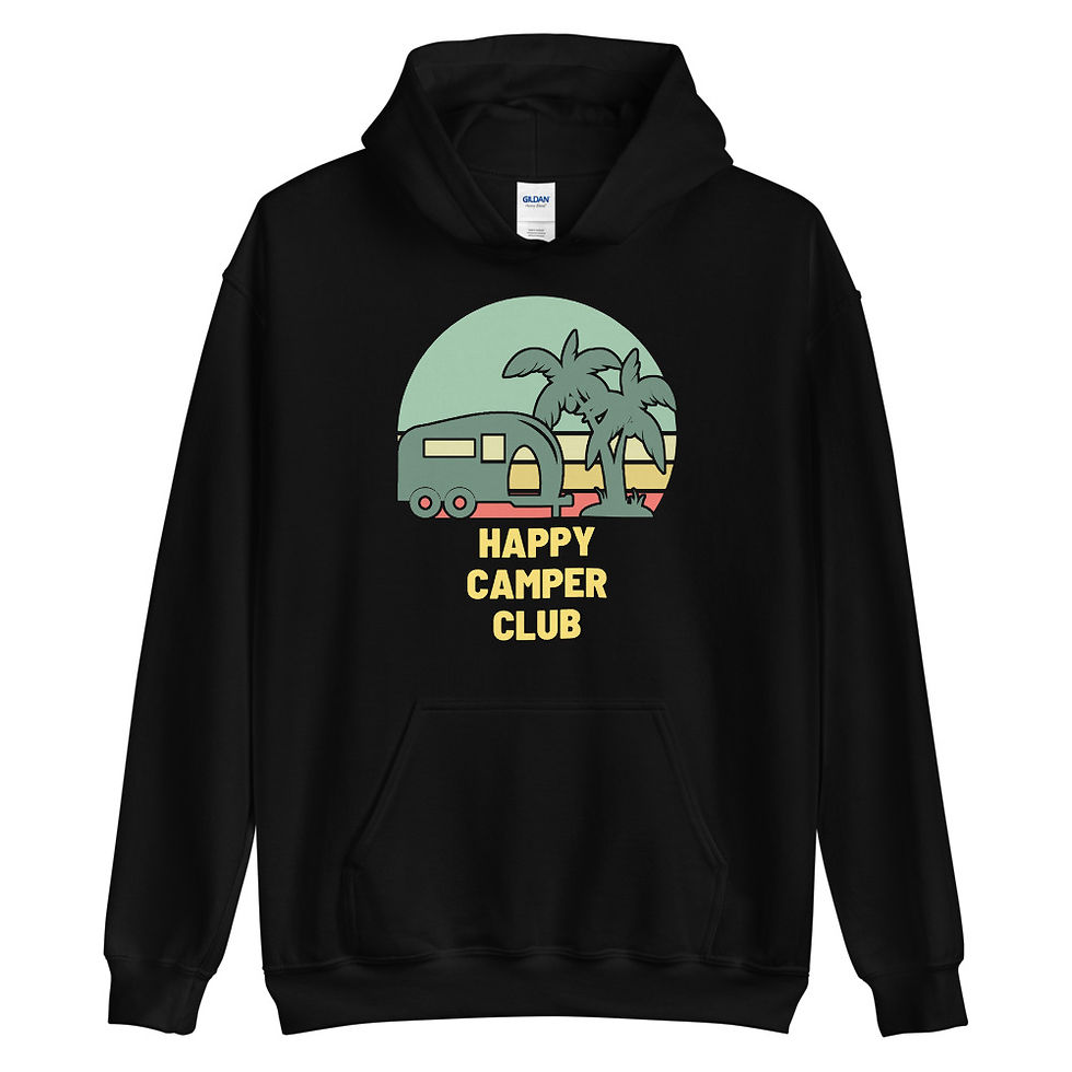 Thumbnail: Happy Camper Club Unisex Hoodie