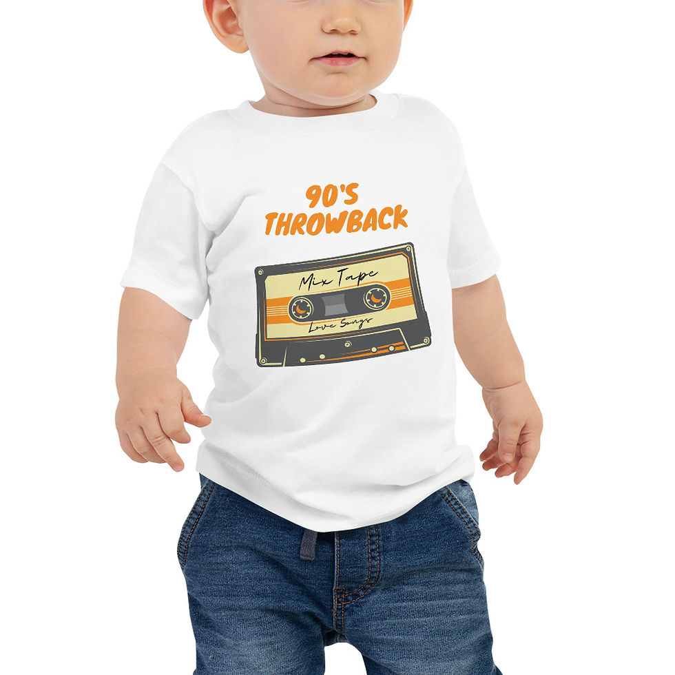Thumbnail: 90s Throwback Baby Short Sleeve Tee