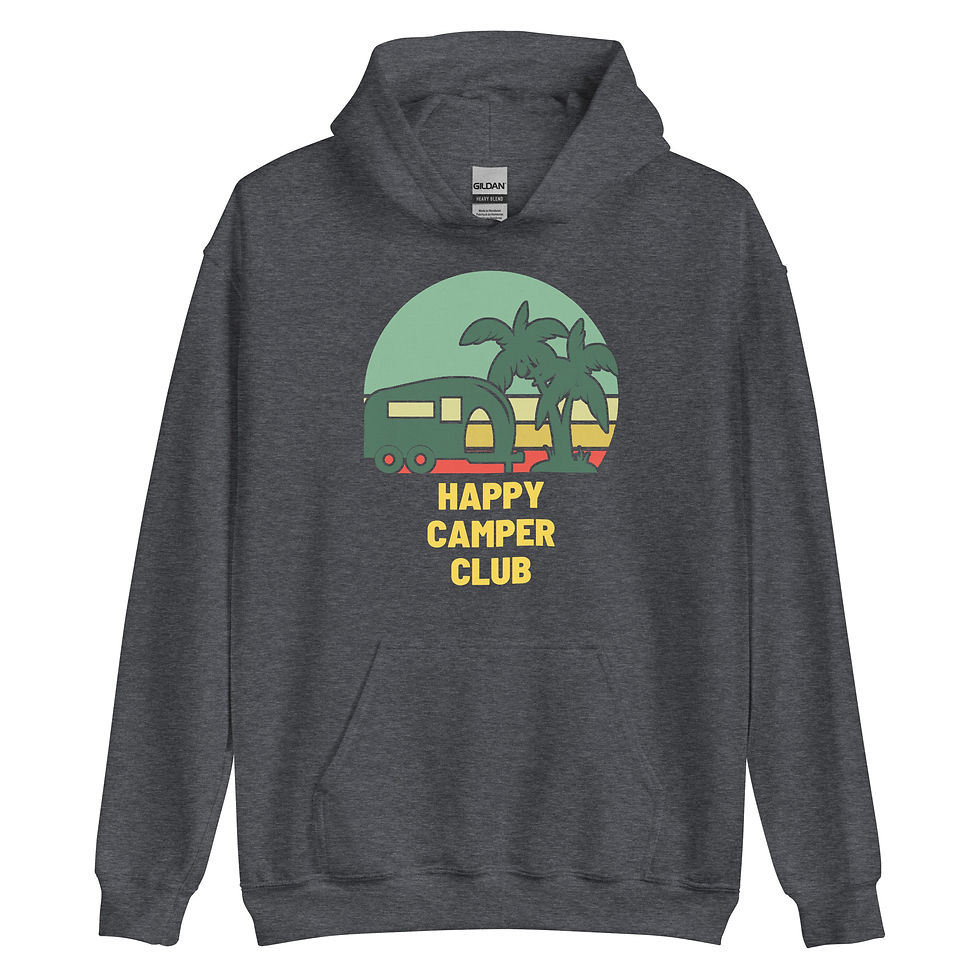 Thumbnail: Happy Camper Club Unisex Hoodie