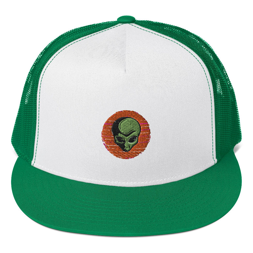 Thumbnail: They Are Watching Alien Trucker Cap