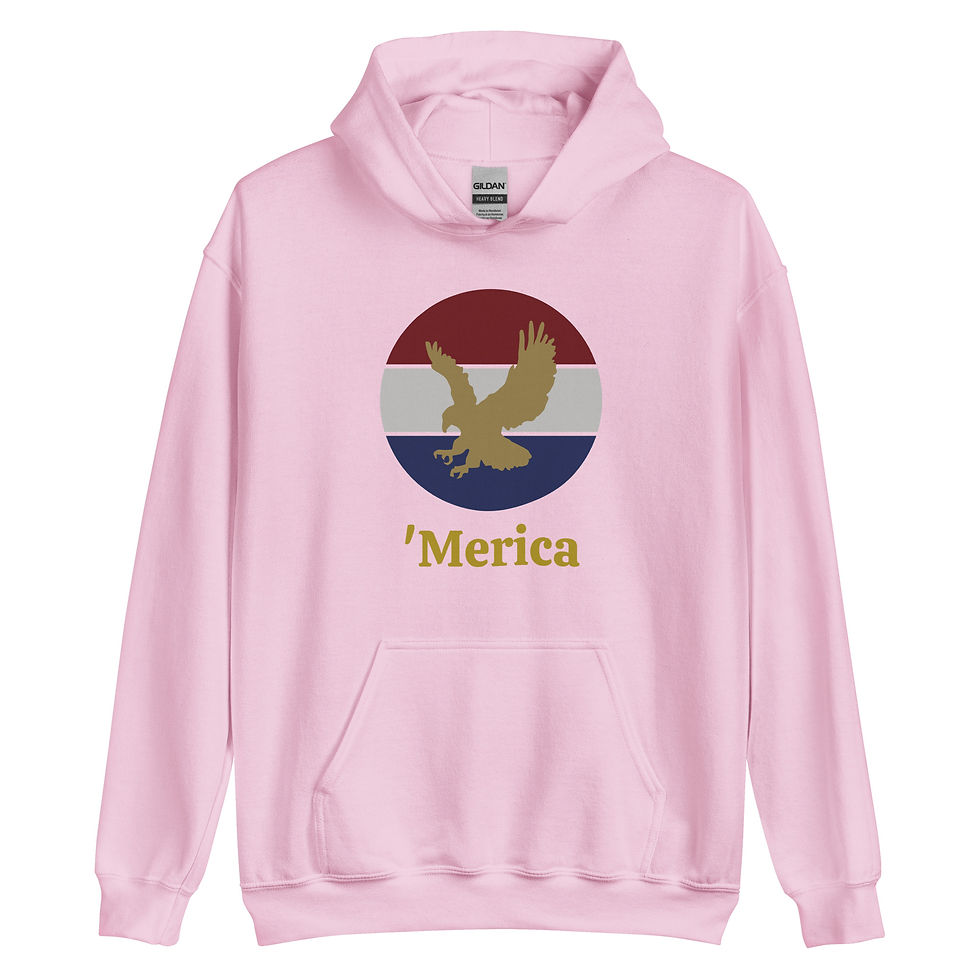 Thumbnail: Merica Gold Unisex Hoodie