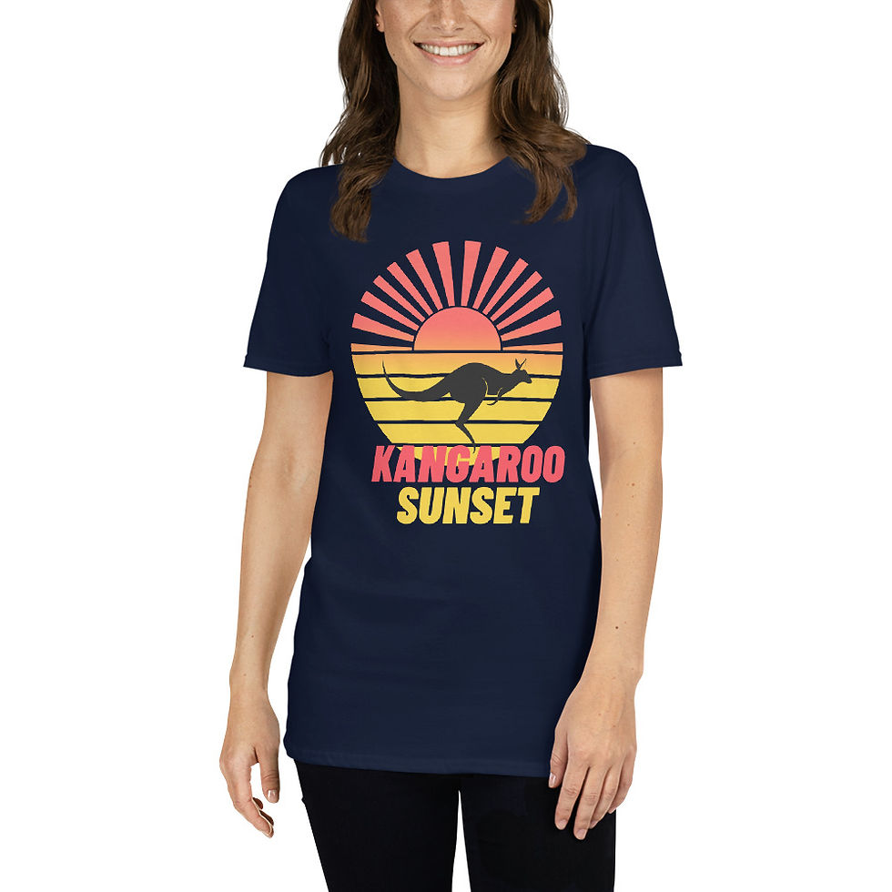 Thumbnail: Kangaroo Sunset T-Shirt