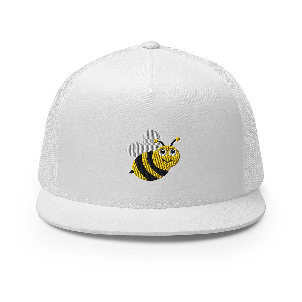 Thumbnail: Bee Positive Trucker Cap