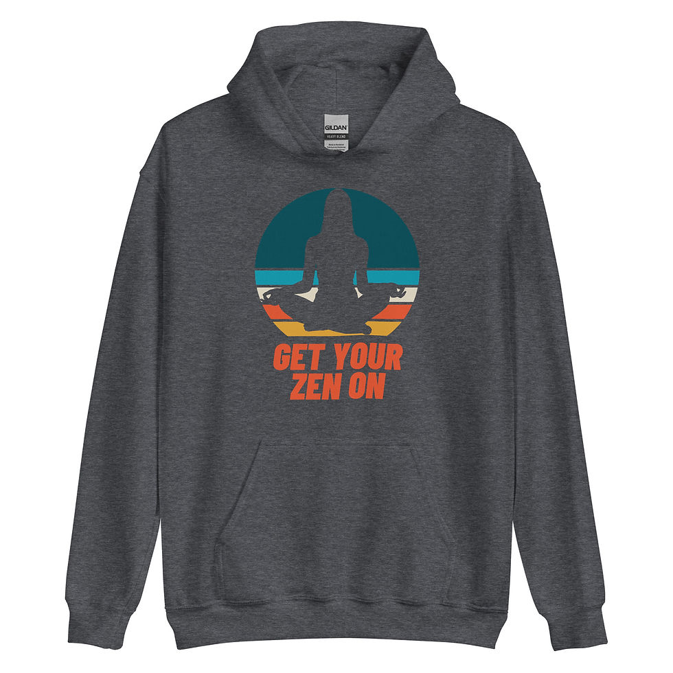 Thumbnail: Get Your Zen On Unisex Hoodie