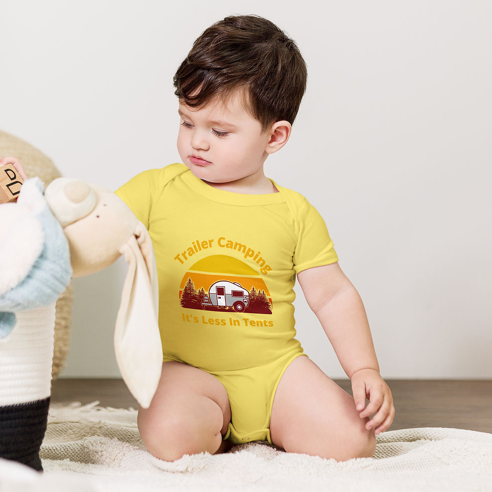 Thumbnail: Trailer Camping Baby Onesie