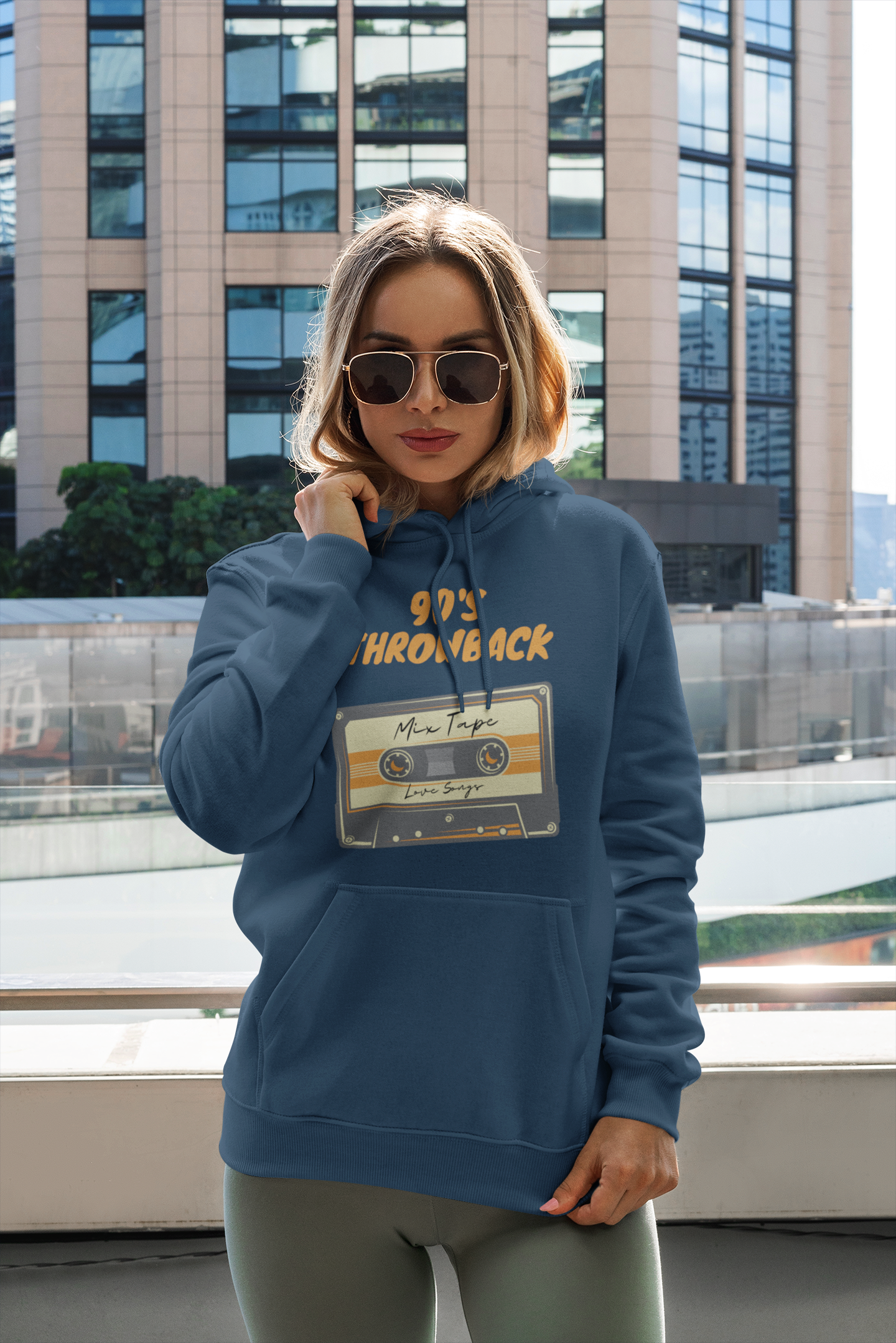 90's Throwback Cassette Unisex Hoodie