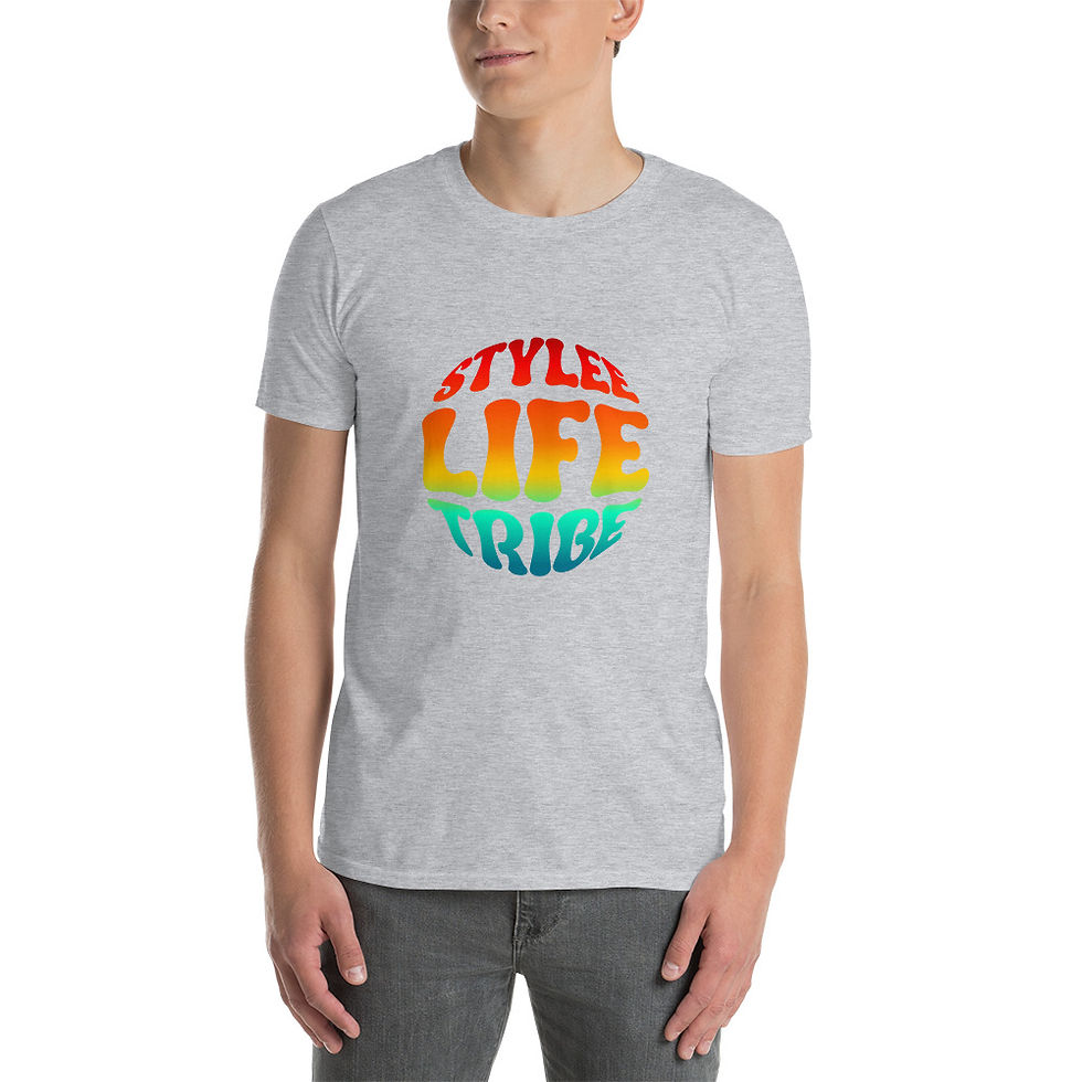 Thumbnail: Stylee Life Tribe Medallion Short-Sleeve Unisex T-Shirt