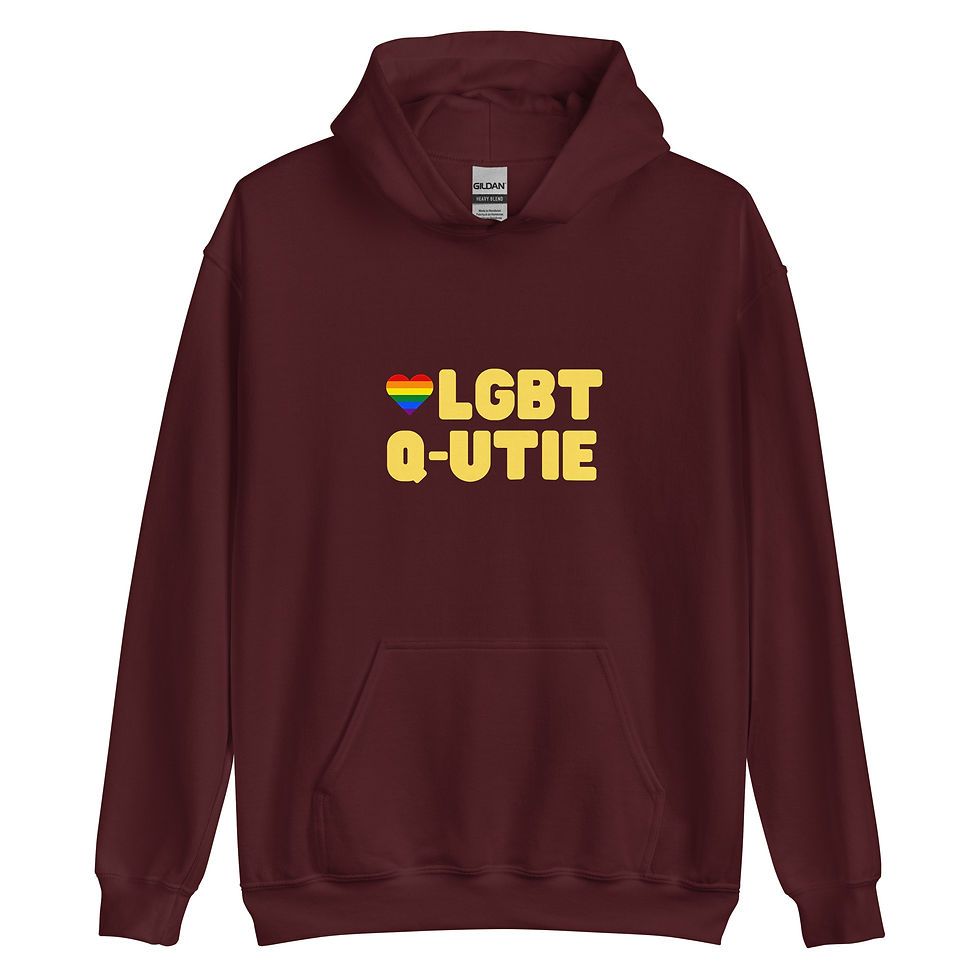 Thumbnail: LGBT Q-utie Unisex Hoodie