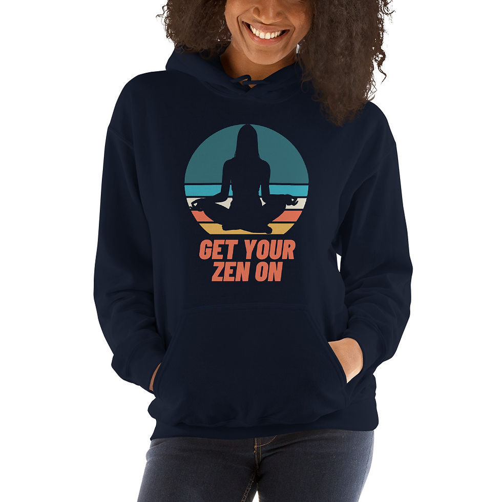 Thumbnail: Get Your Zen On Unisex Hoodie