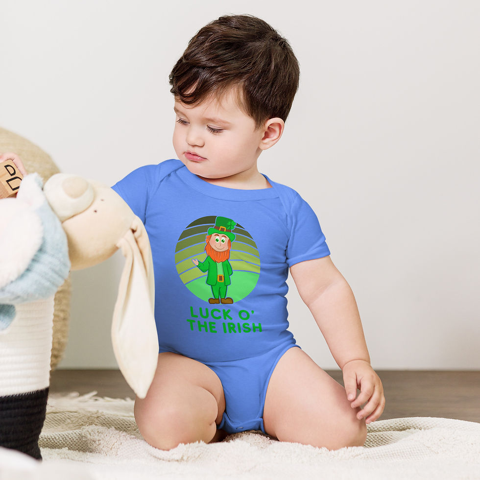Thumbnail: Luck O' The Irish Baby Onesie