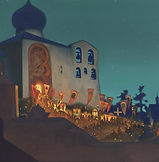 Николай Рерих. Пасха (Ранние звоны). 1934