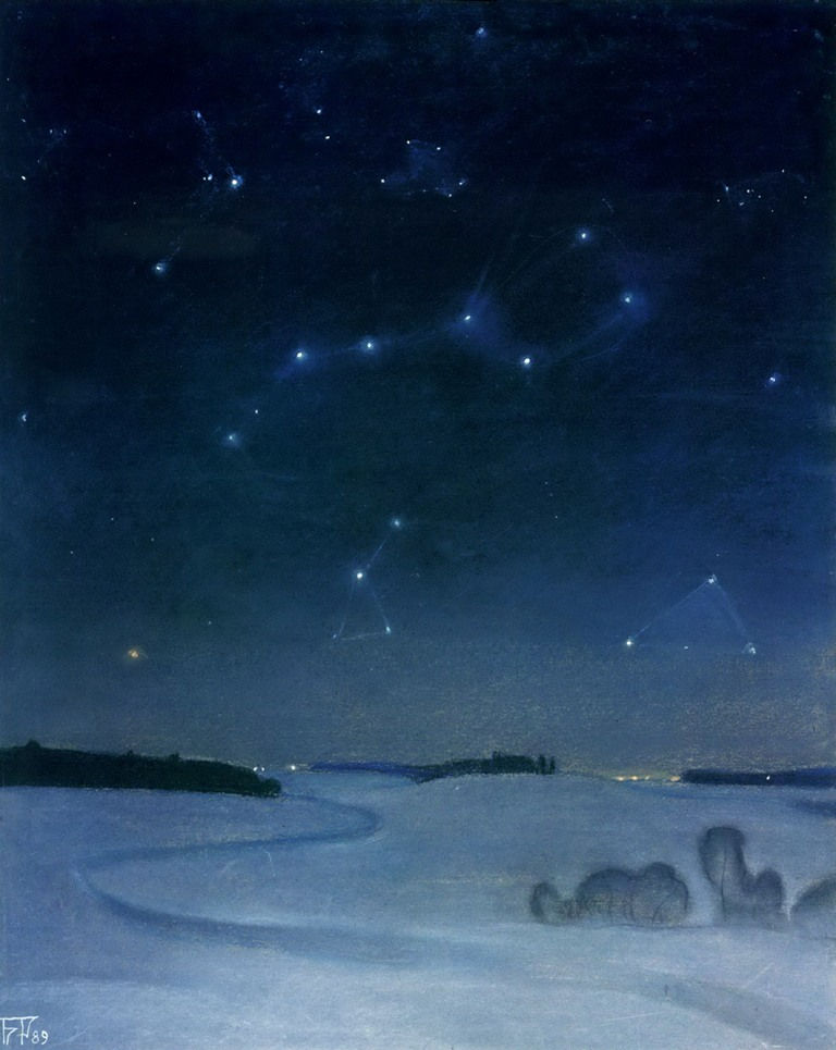 Зимняя дорогa.1989