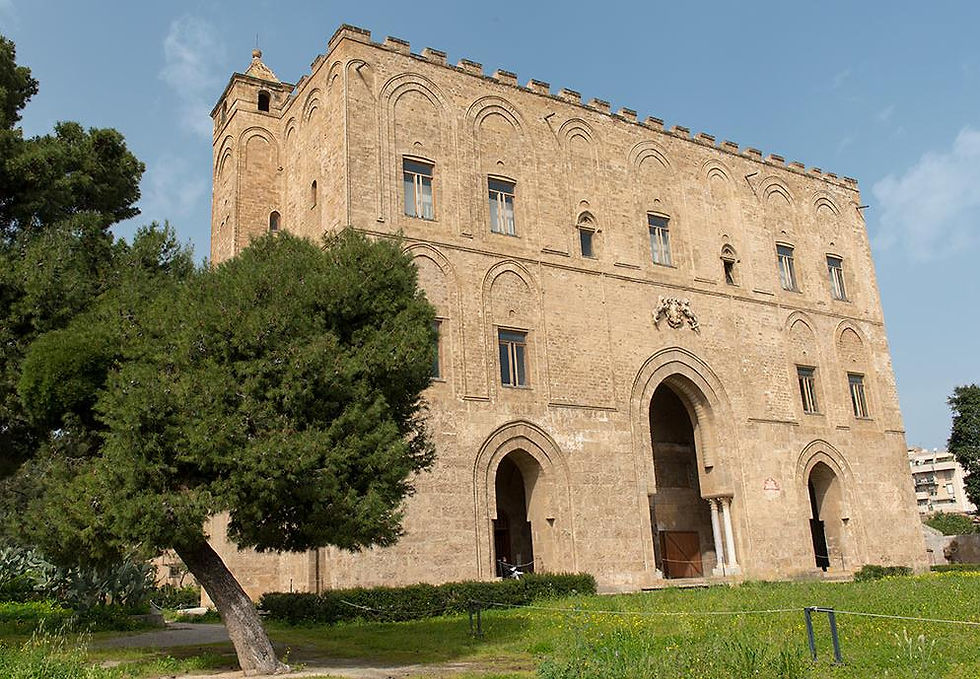 Палермо. Дворец Ла Циза, в котором жила принцесса Жанна до свадьбы.