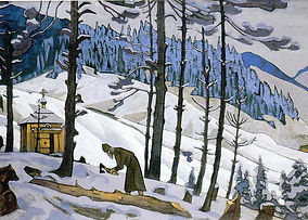 Николай Рерих. Сергий Строитель