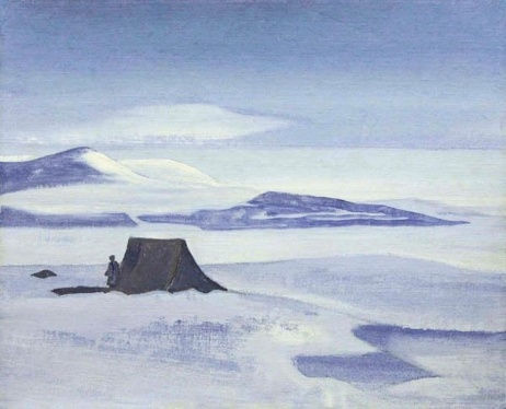 Николай Рерих. Тибетский стан. Чантанг. 1928 г.