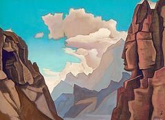 Николай Рерих. Лик Гималаев (Великий Дух Гималаев). 1934