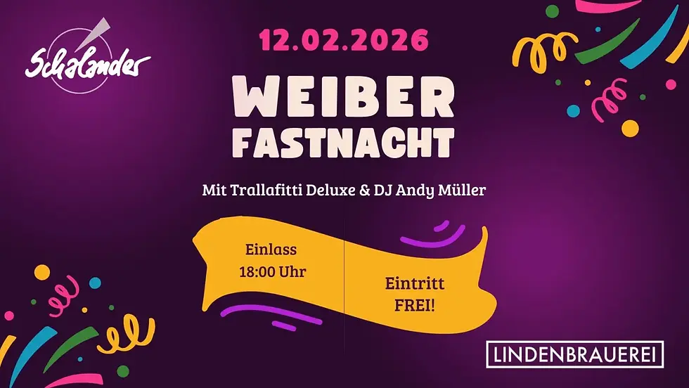  Weiberfastnacht mit „Trallafitti Deluxe“