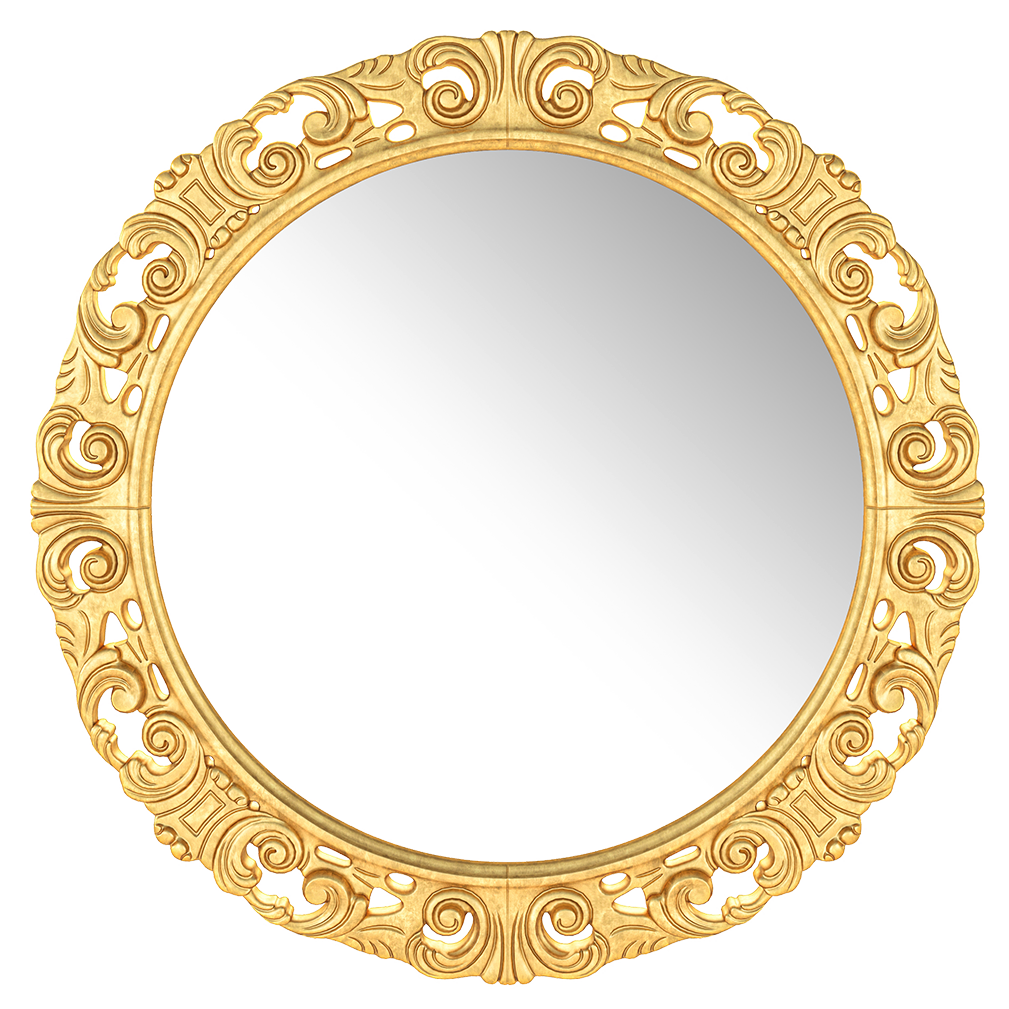 17677 Round Mirror