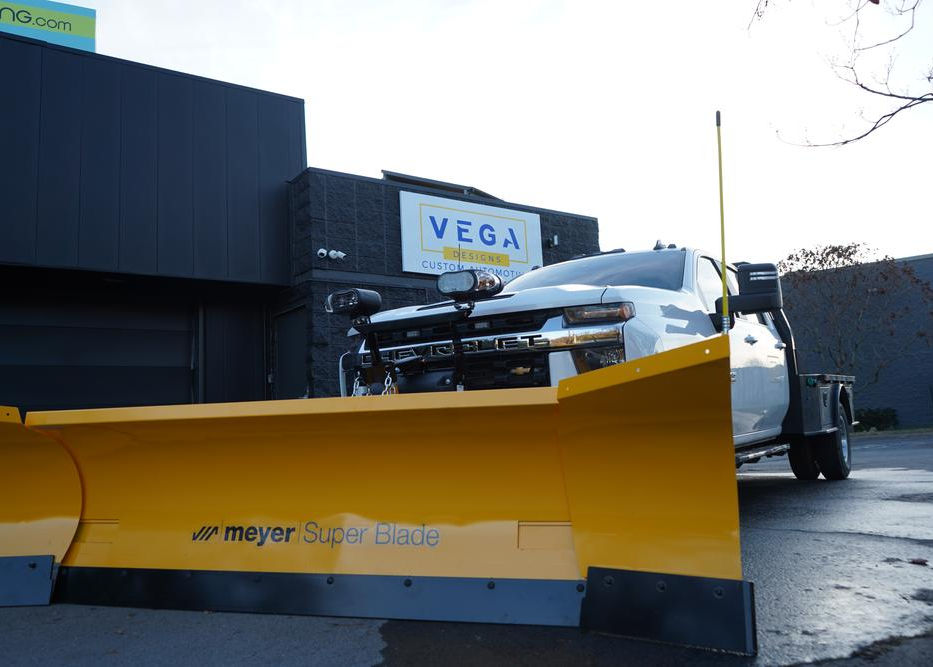 snowplow, d.o.t truck upfitting, property maintenance, commercial truck 